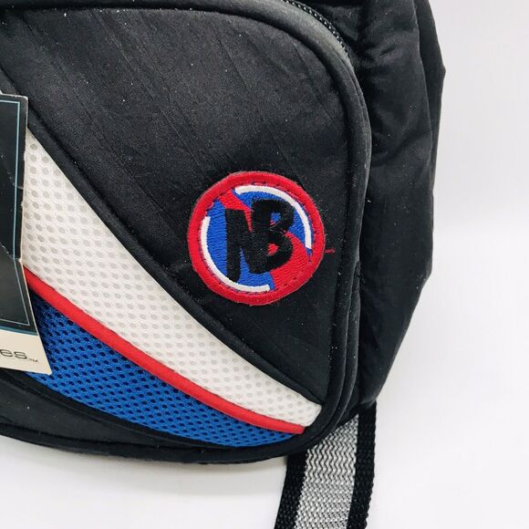 NEW No Boundaries Black  Detachable Crossbody Bag Double Handle Case Zip Pockets - Picture 4 of 10